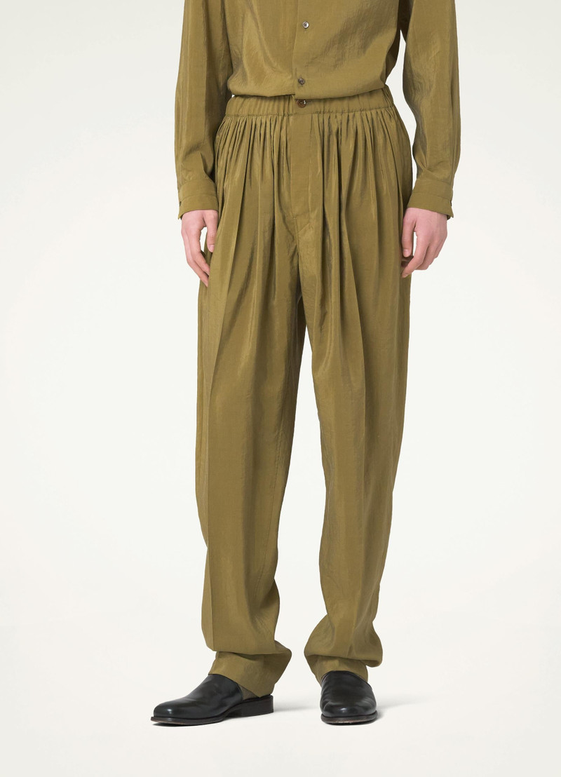PLEATED RELAXED PANTS
DRY SILK 3