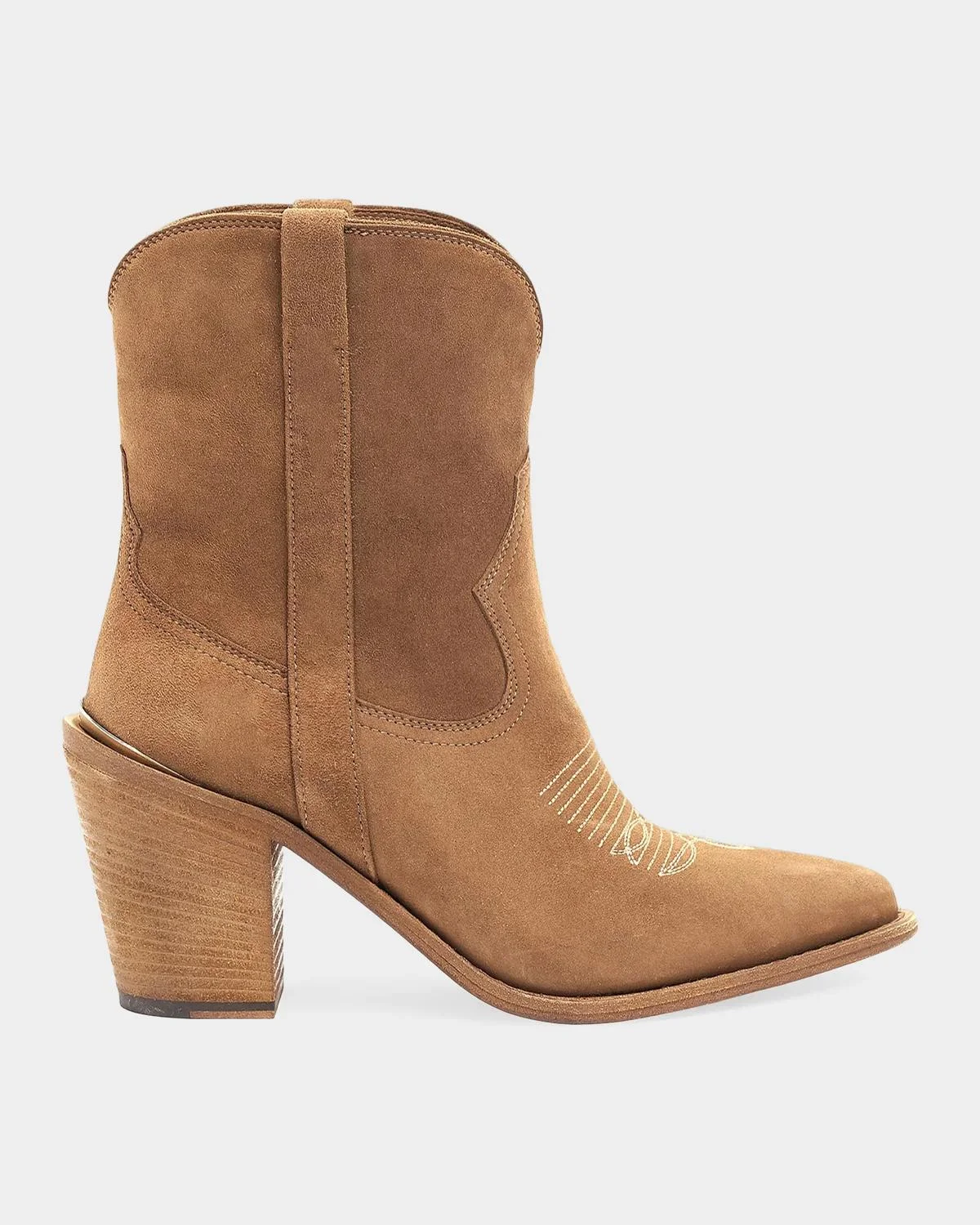 90mm Leigh Anne Suede Ankle Boots - 1