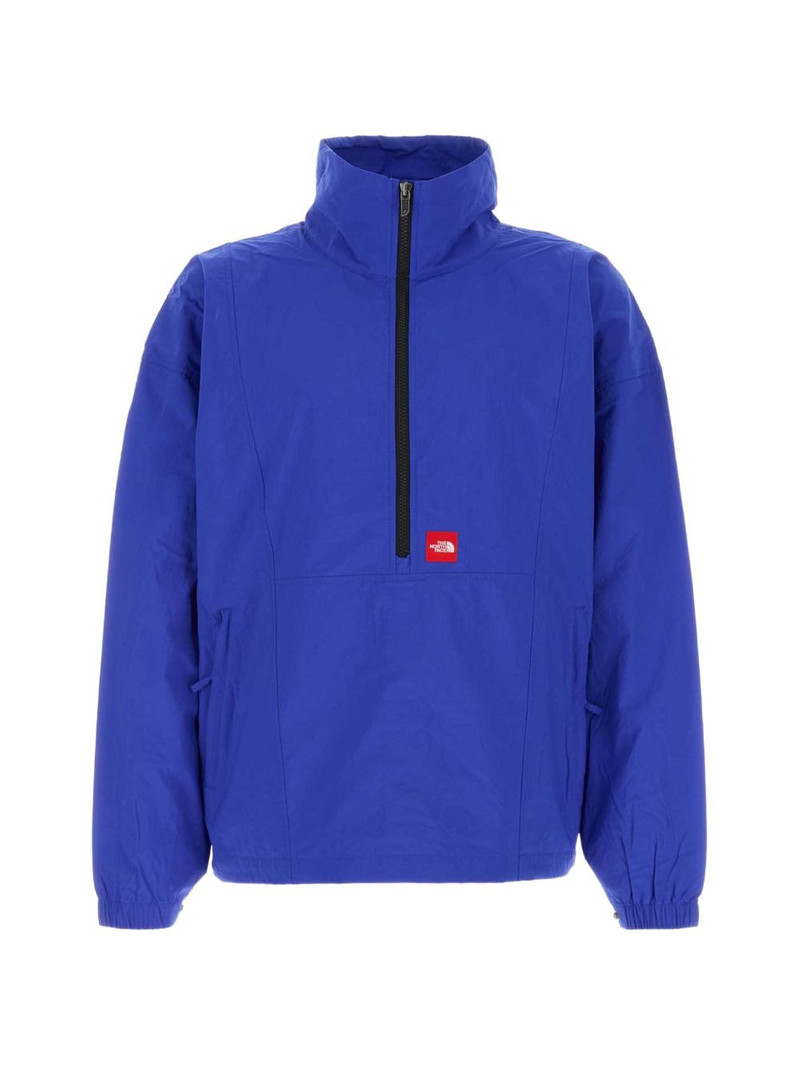 taslan logo-detail jacket 1