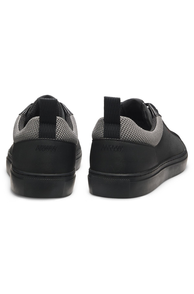FAUX-NUBUCK TRAINERS WITH MESH COLLAR 5