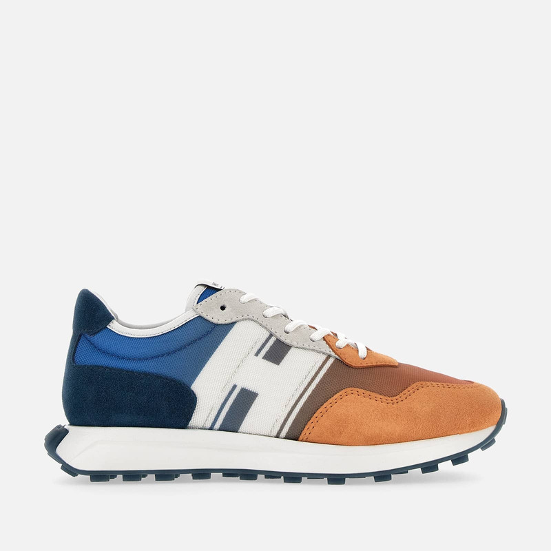Sneakers Hogan H601 Blue Orange White 1