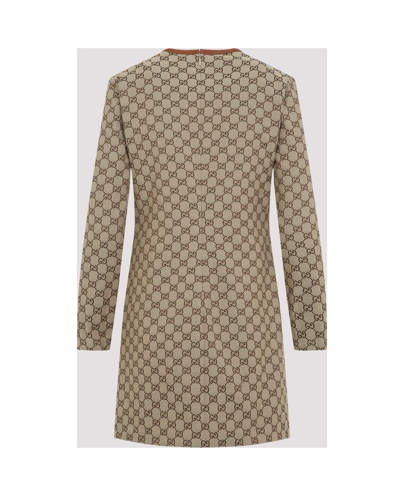 Gg Canvas Mini Dress - 4