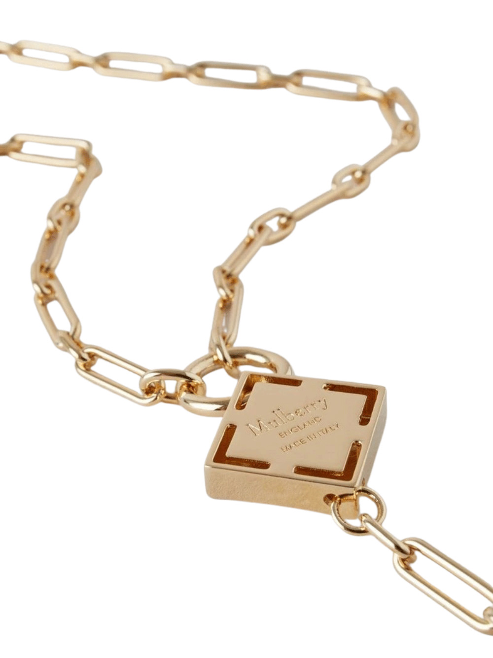 Iris Necklace Brass & Mother Of Pearl (Gold) - 2