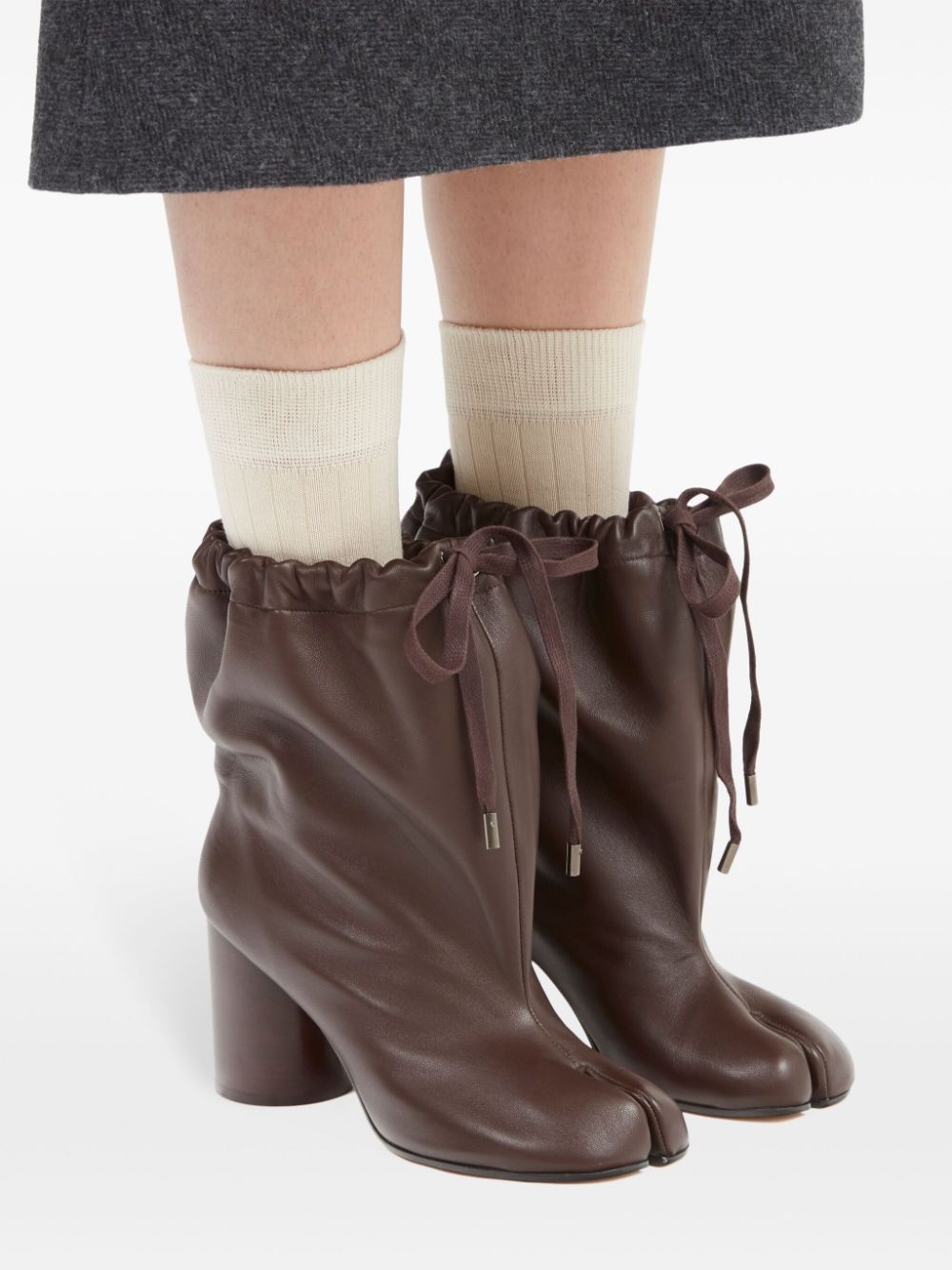 Tabi Balloon 80mm ankle boots - 6