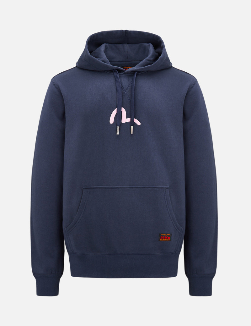 SEAGULL PRINT HOODED SWEATSHIRT 1