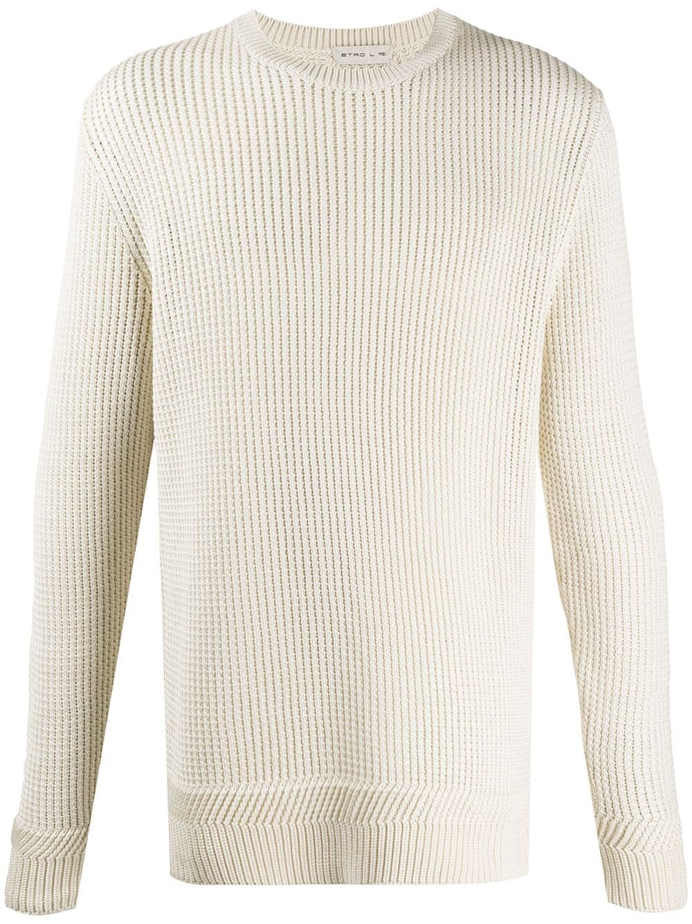 chunky knit jumper - 1