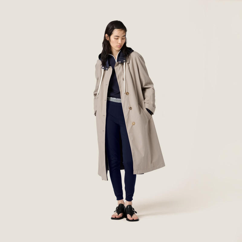 Miu Miu Technical fabric pants outlook