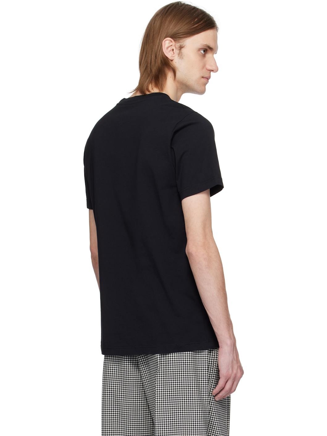 Black Cotton Small 'Marni' Collage Print T-shirt - 3