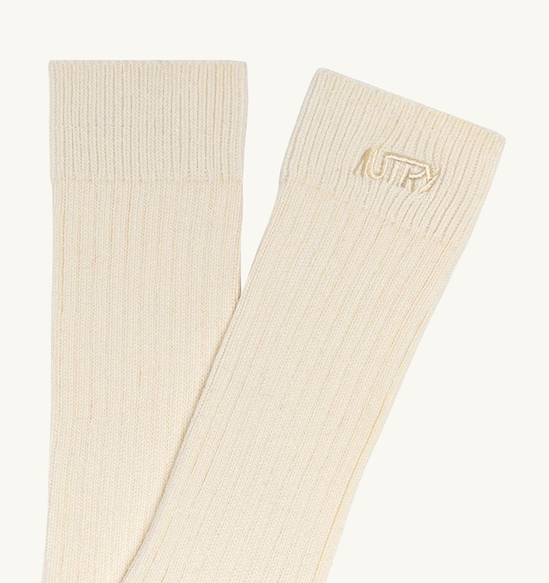 AUTRY UNISEX RIBBED SOCKS WITH EMBROIDERED LOGO outlook