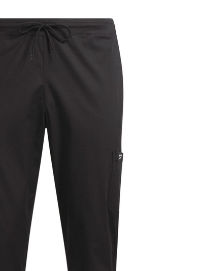 Reebok logo-patch tapered track trousers outlook