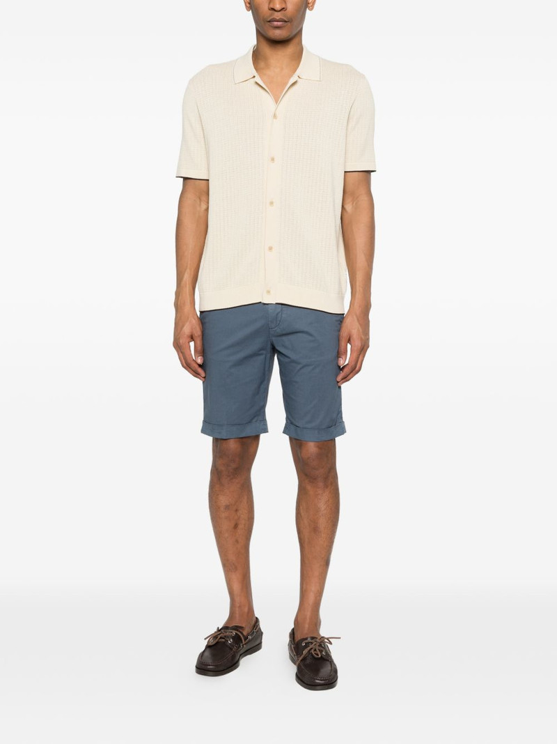 CORNELIANI cuffed tailored shorts outlook
