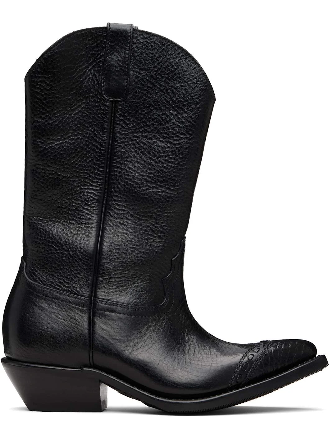 Black Consultant Boots - 1