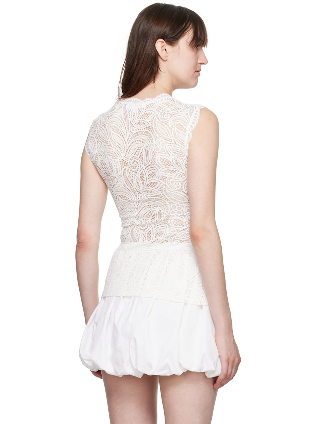 White Silva Blouse - 3