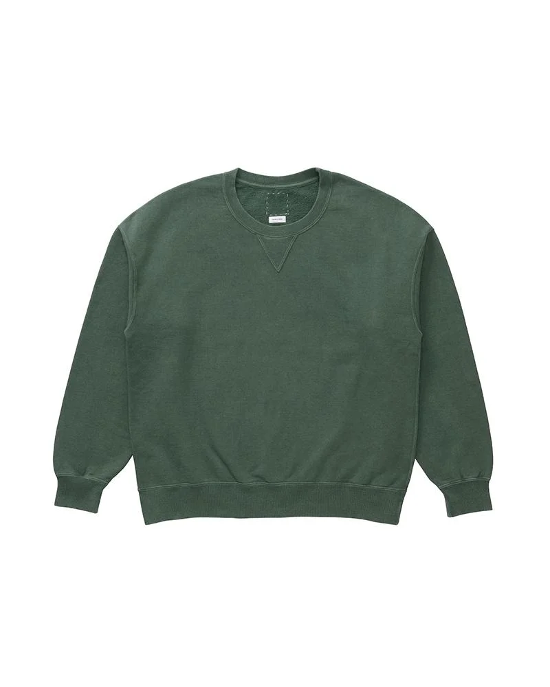 JUMBO SB SWEAT L/S DMGD GREEN - 1