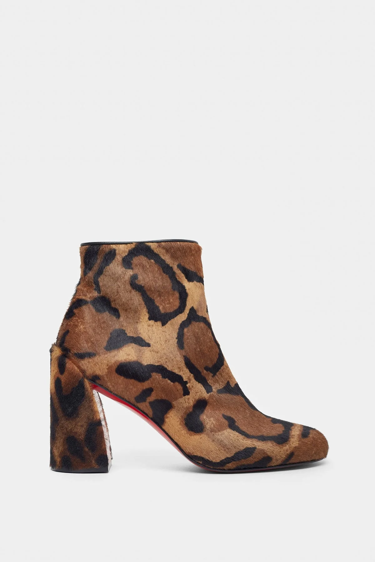 Jane 85 leopard ankle boots - 1