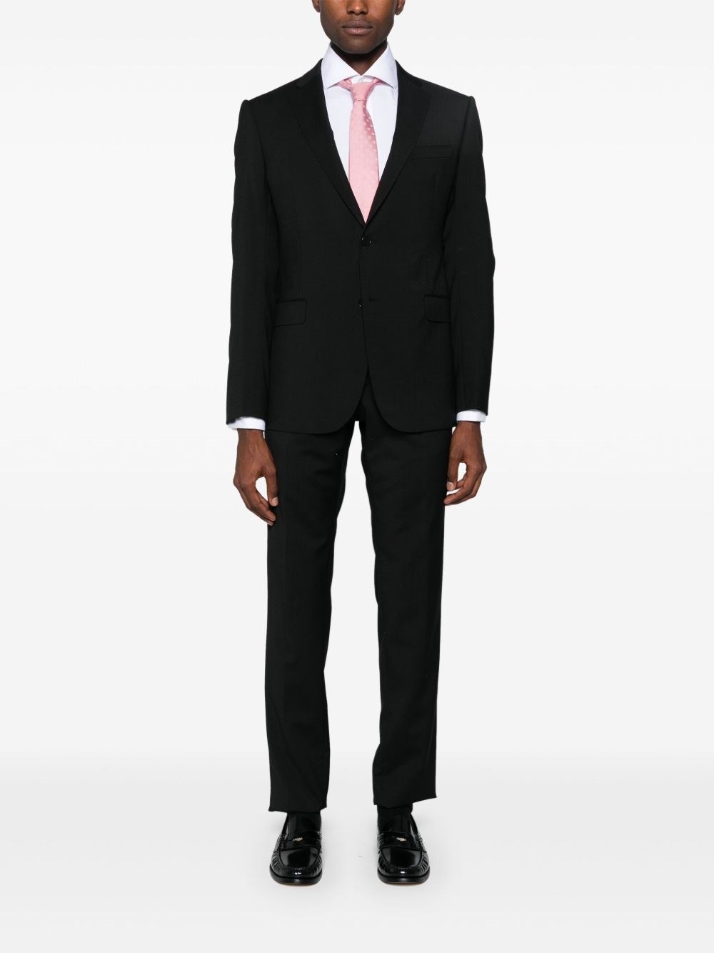 Wool single-breasted suit - 3