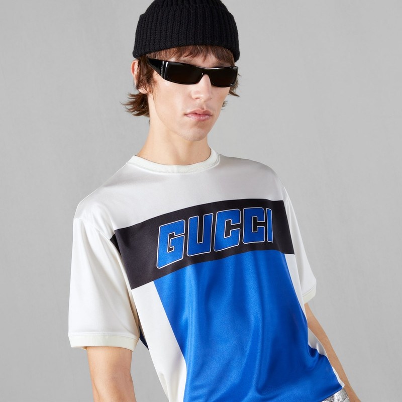 Gucci print jersey T-shirt 3