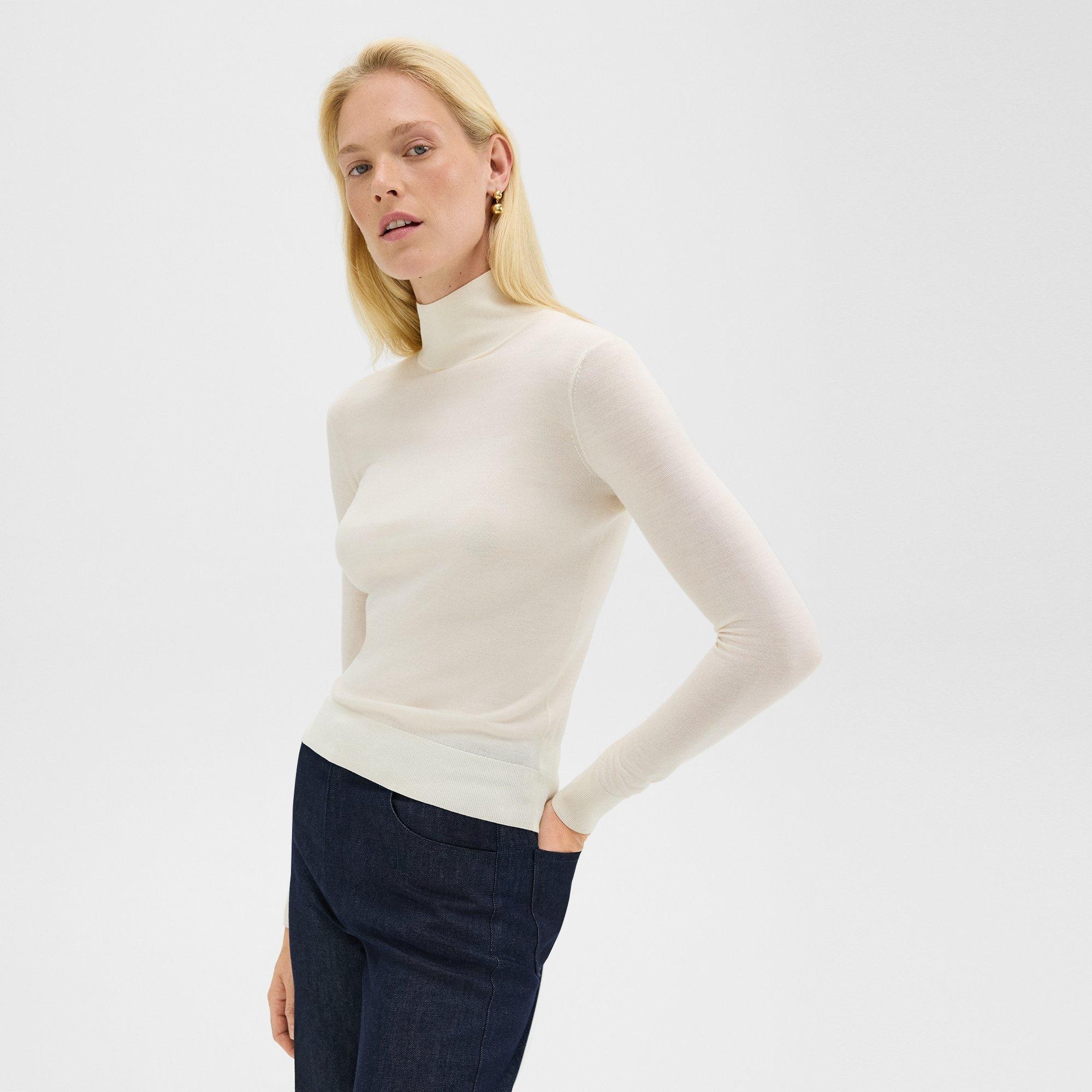 Turtleneck Sweater in Regal Wool - 2