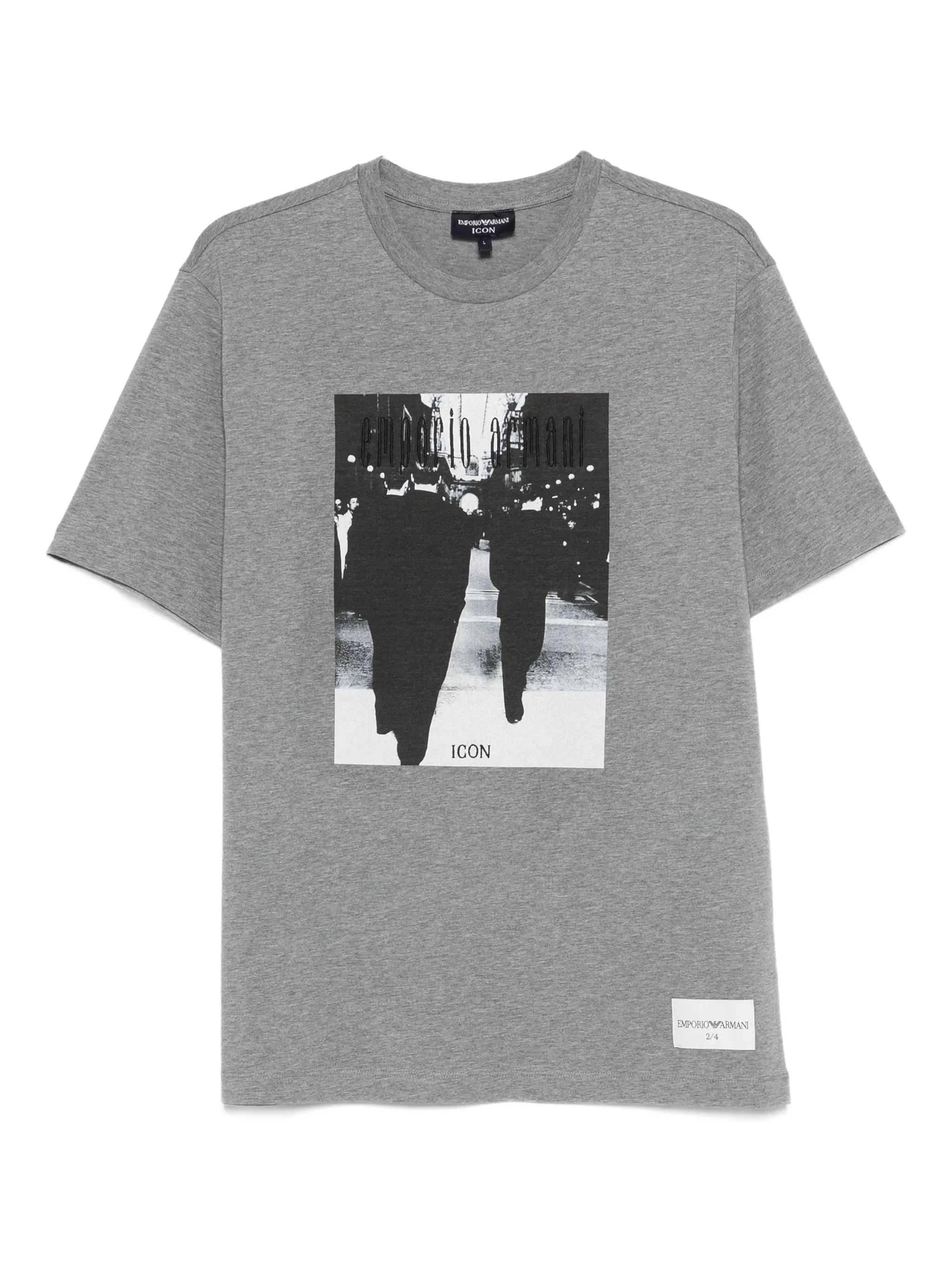 Emporio Armani Graphic-print T-shirt - 1