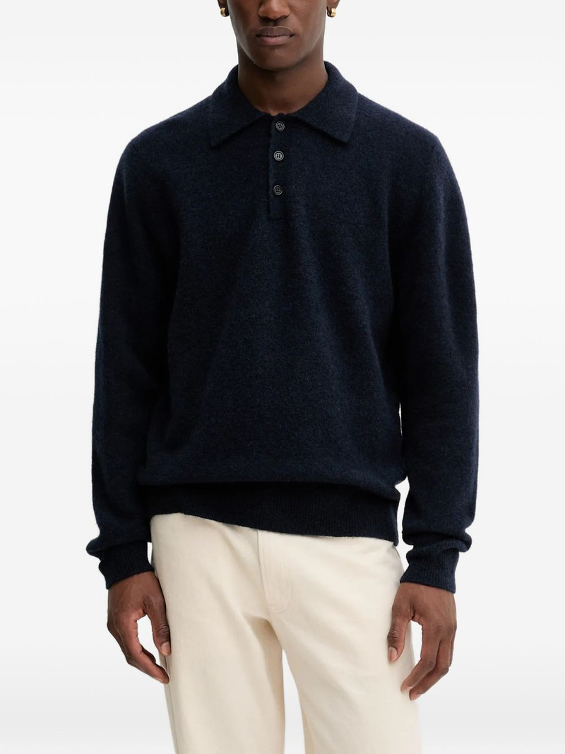 knitted polo shirt 1