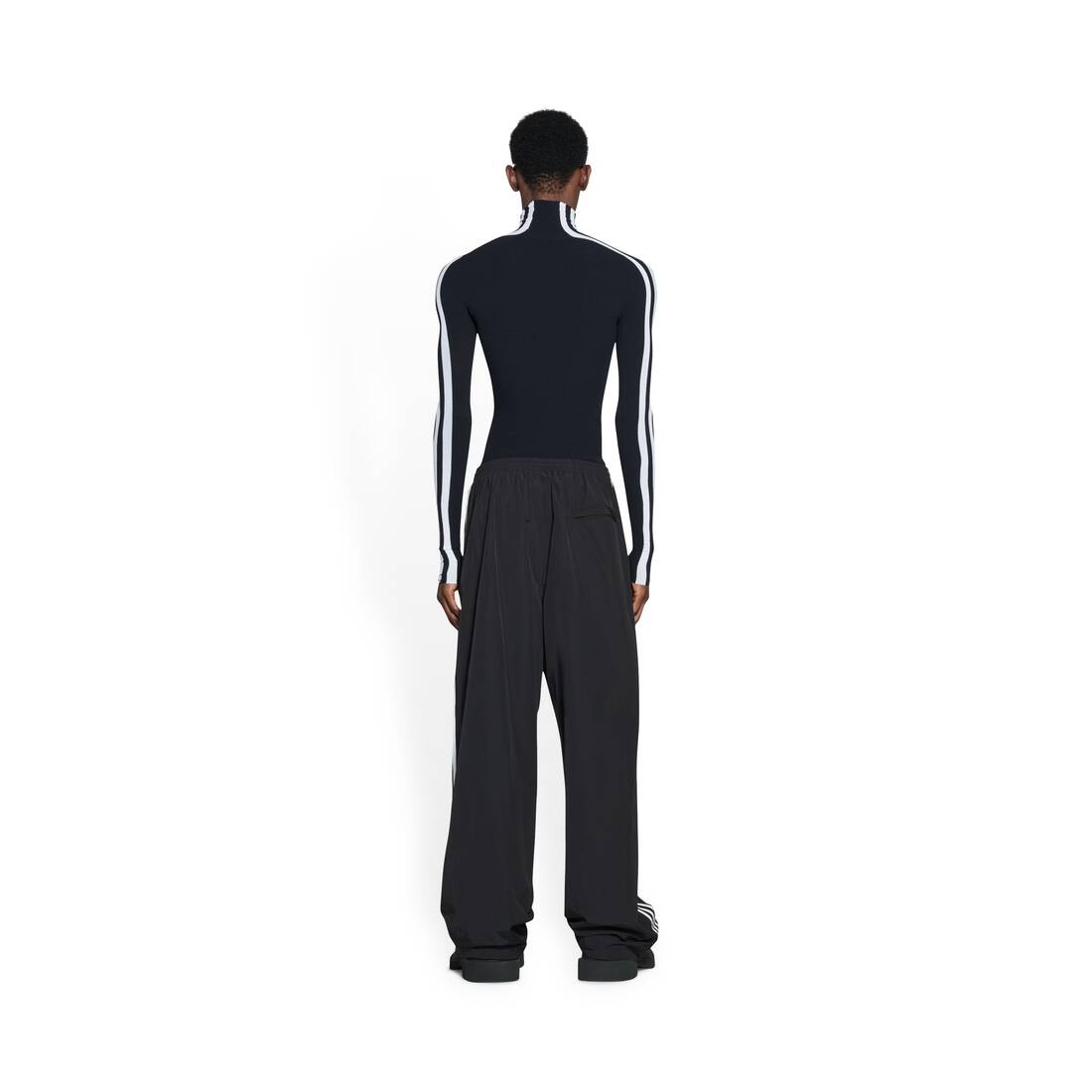 Men's Balenciaga / Adidas Tracksuit Pants in Black - 4