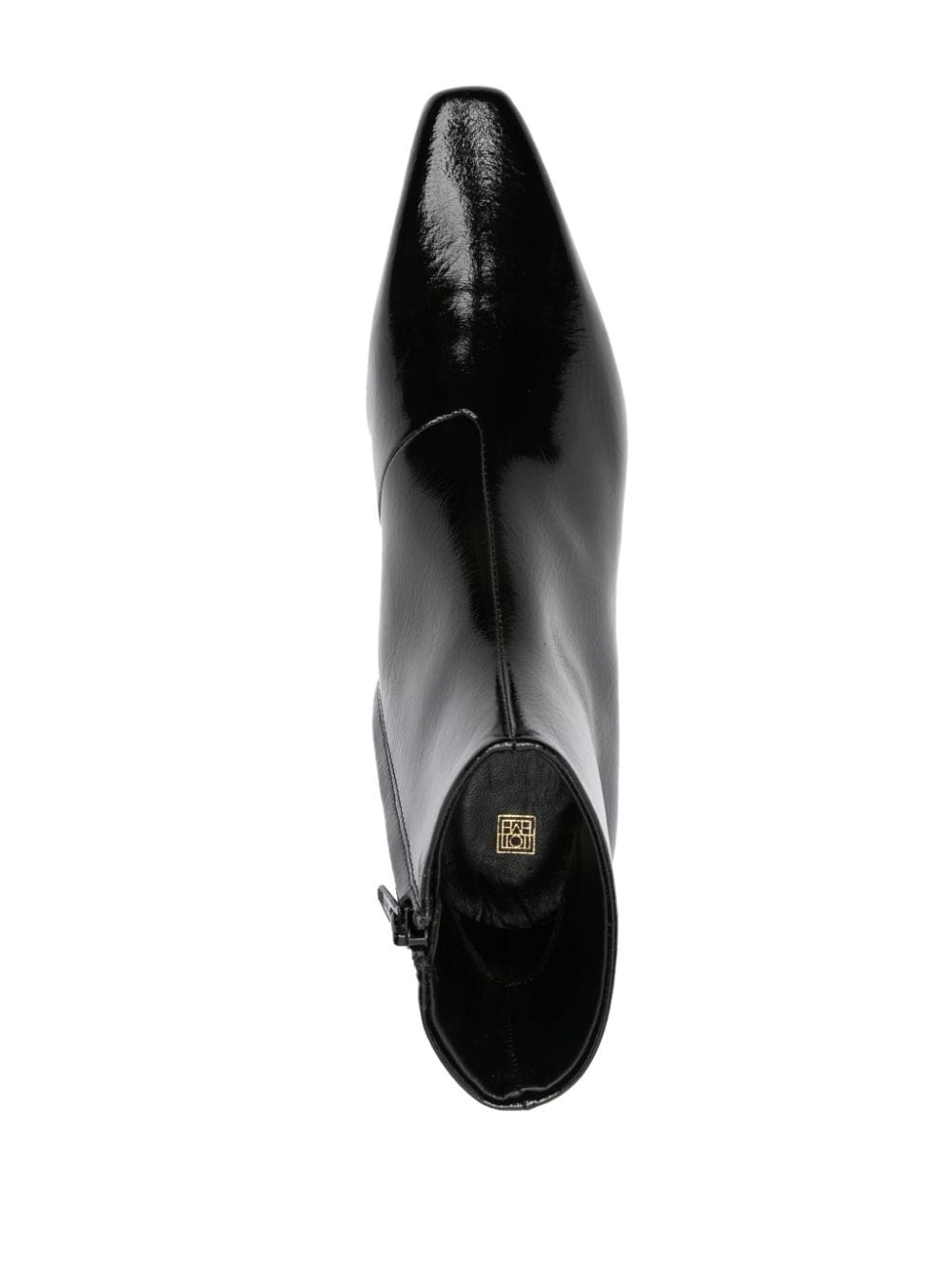 40mm leather ankle boots - 4