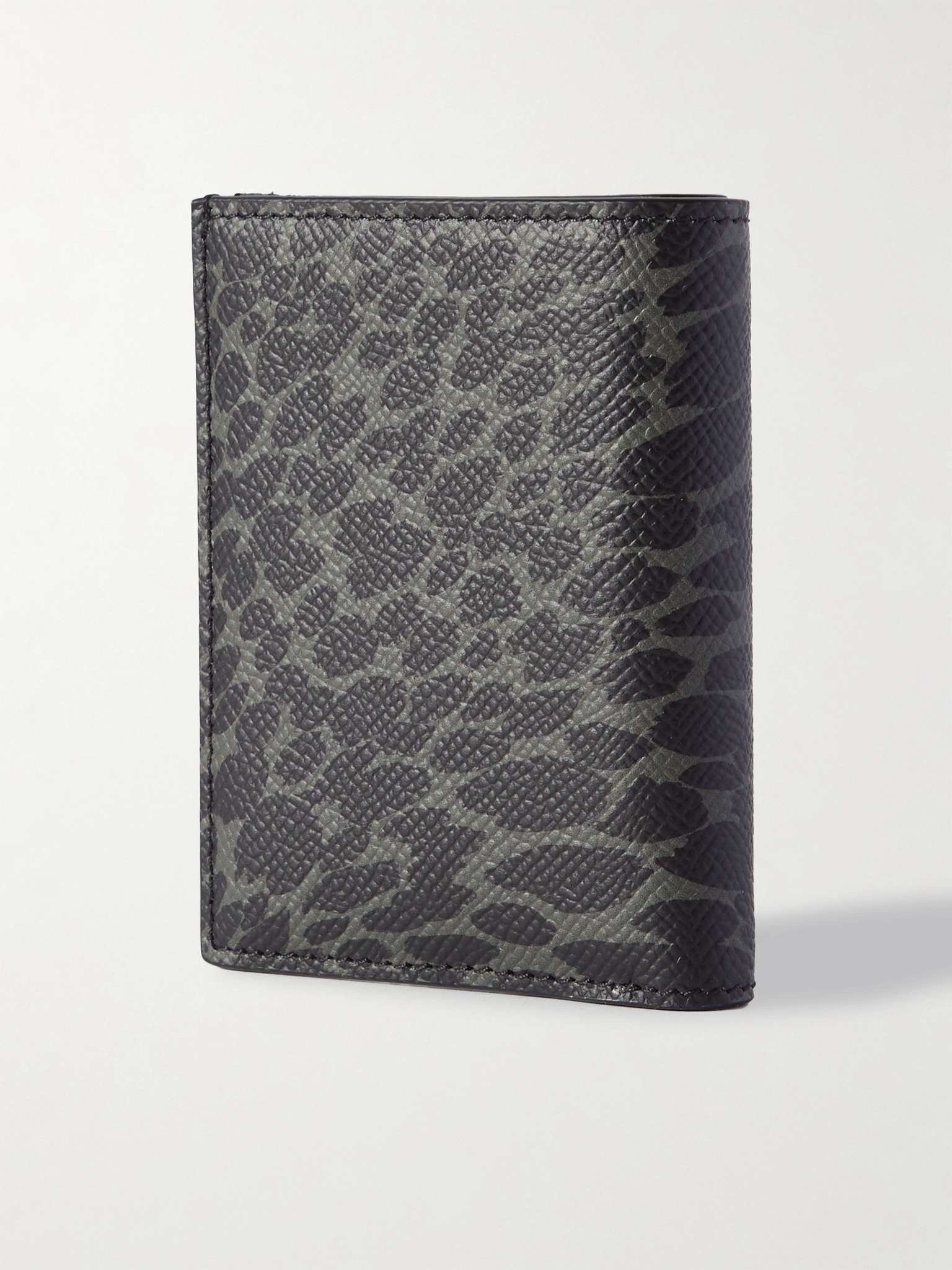 Printed Full-Leather Bifold Cardholder - 3