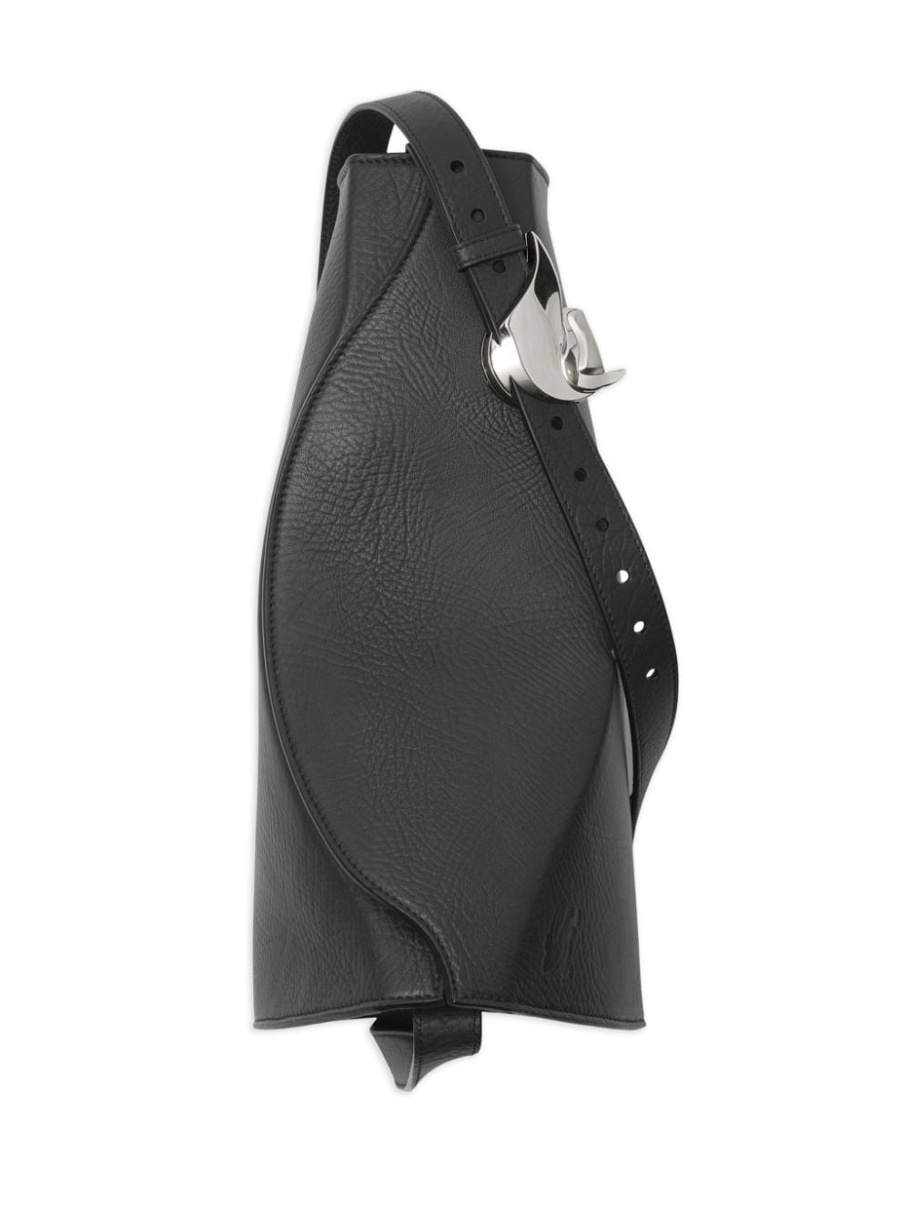 large Horn leather shoulder bag - 4