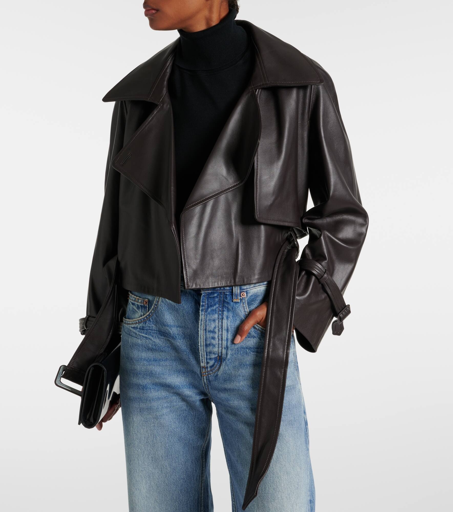 Hatti leather biker jacket - 6