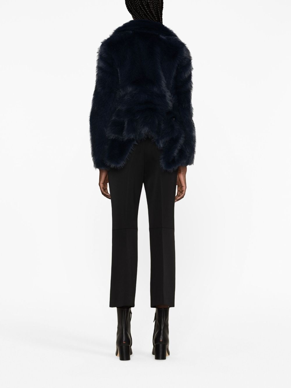 faux-fur jacket - 4