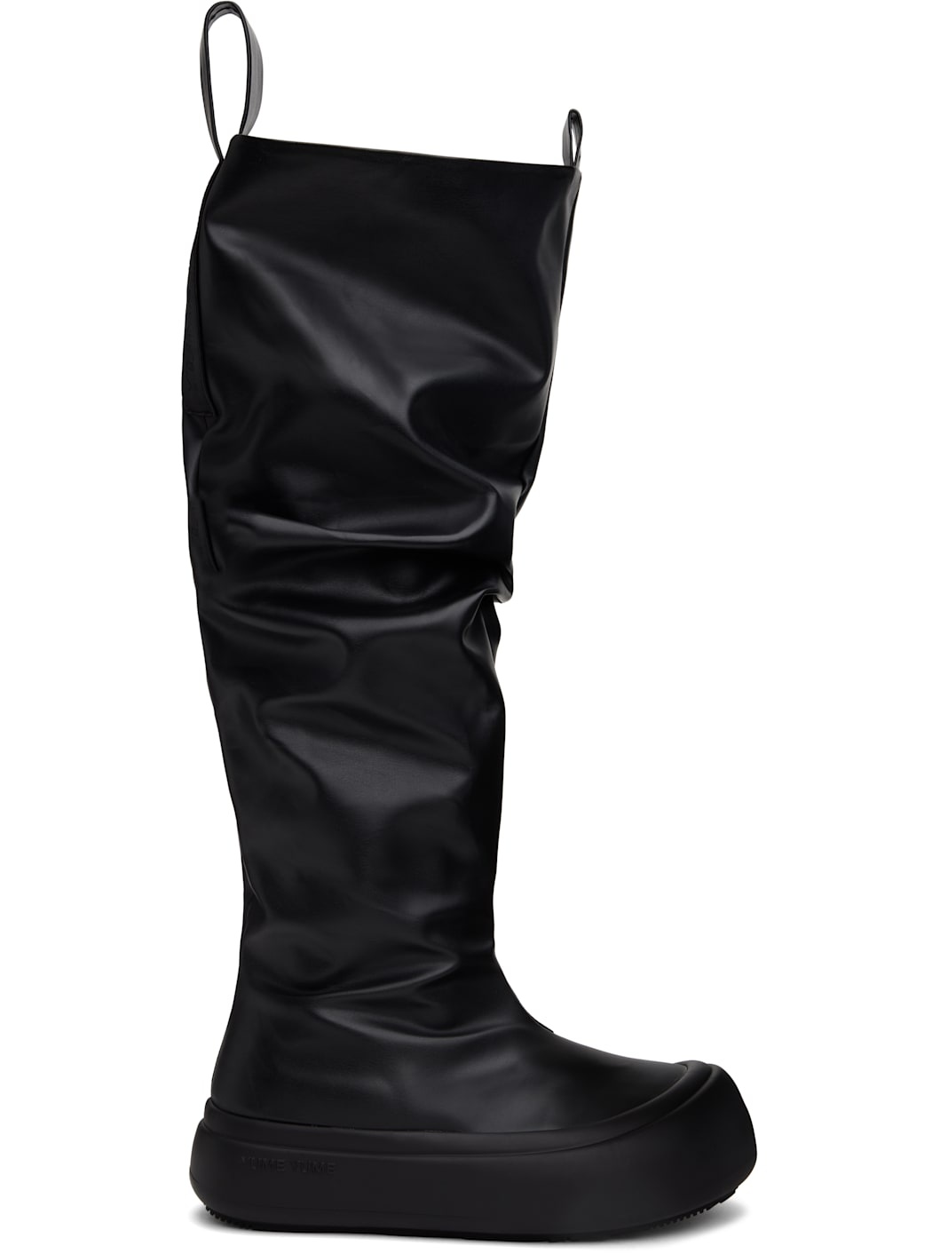 Black Fisherman Tall Boots - 1