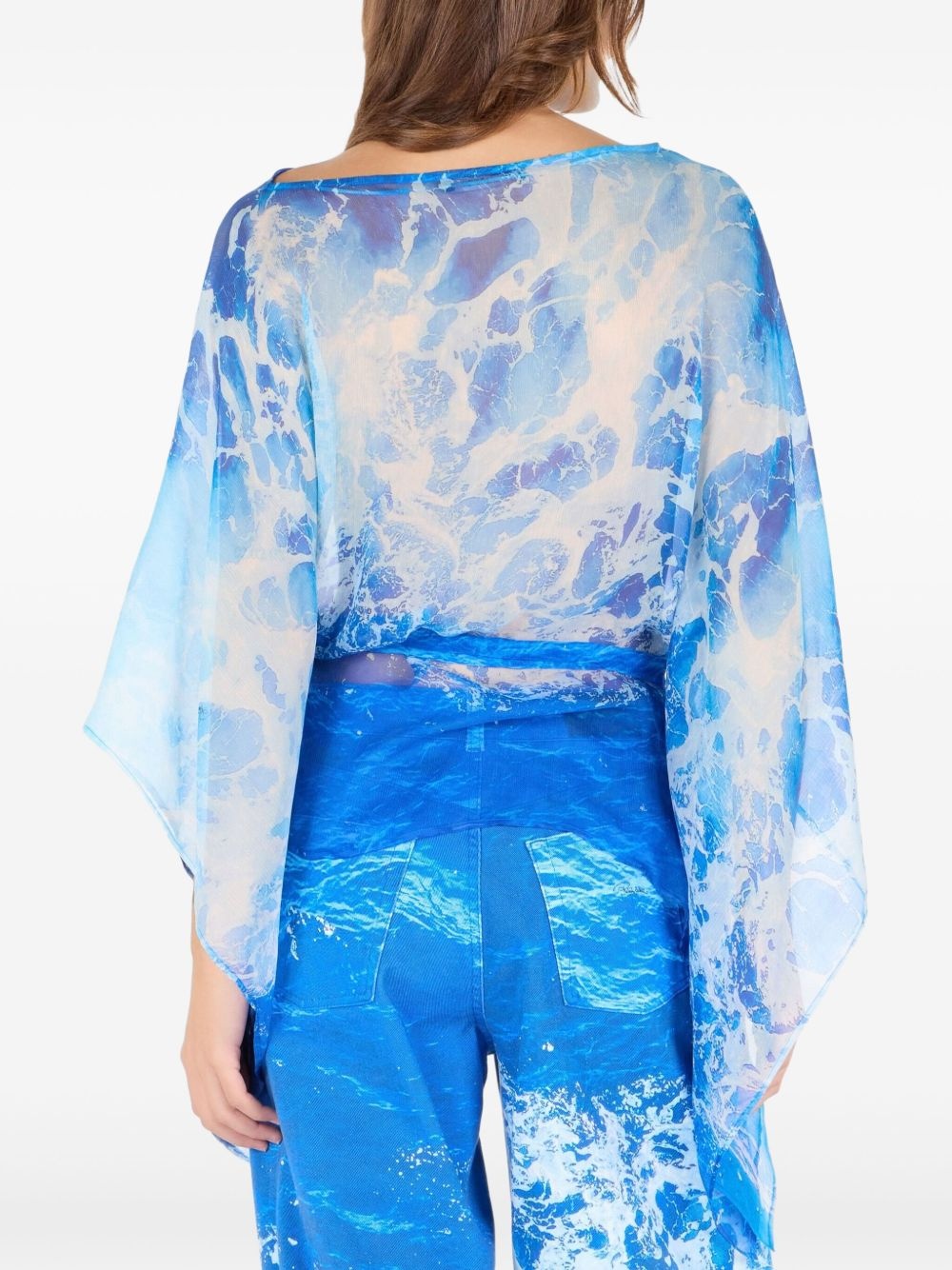 silk blouse - 3