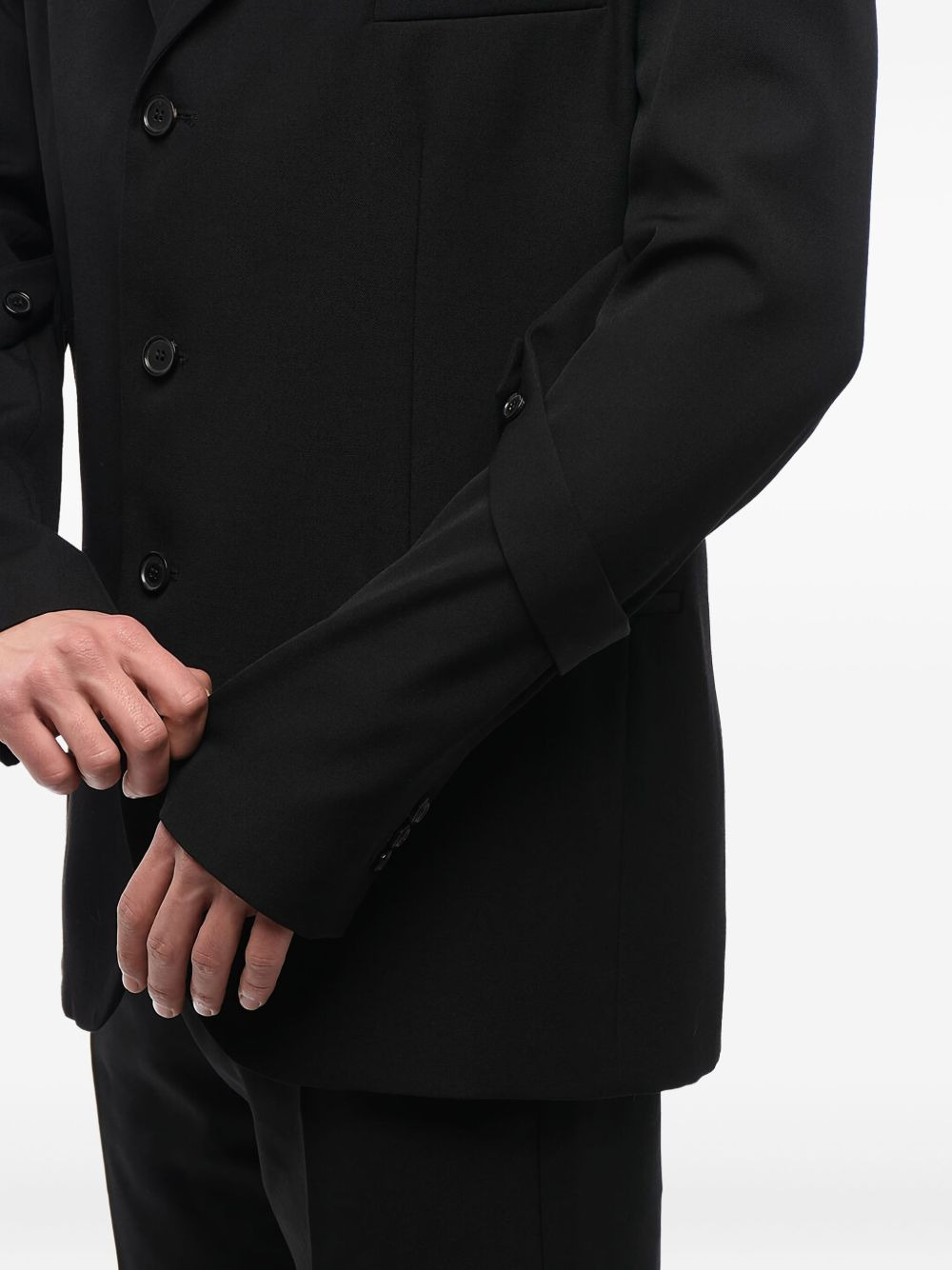 OW EMB DRYWO ARMBAND SLIM JKT BLACK BLAC - 5