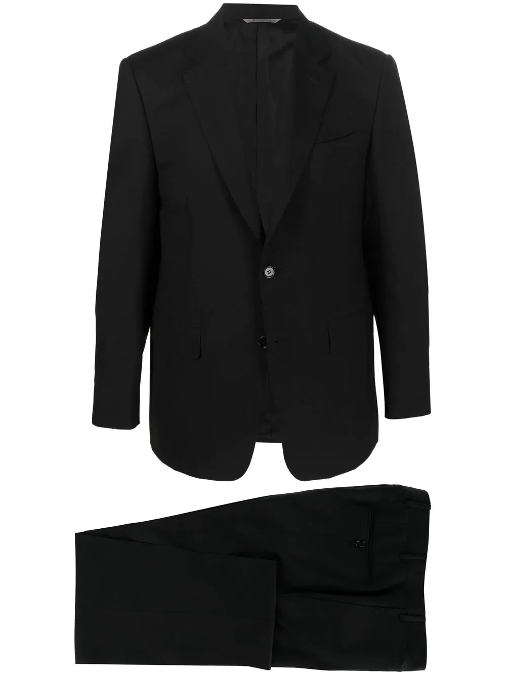 tailored single-breasted suit - 1