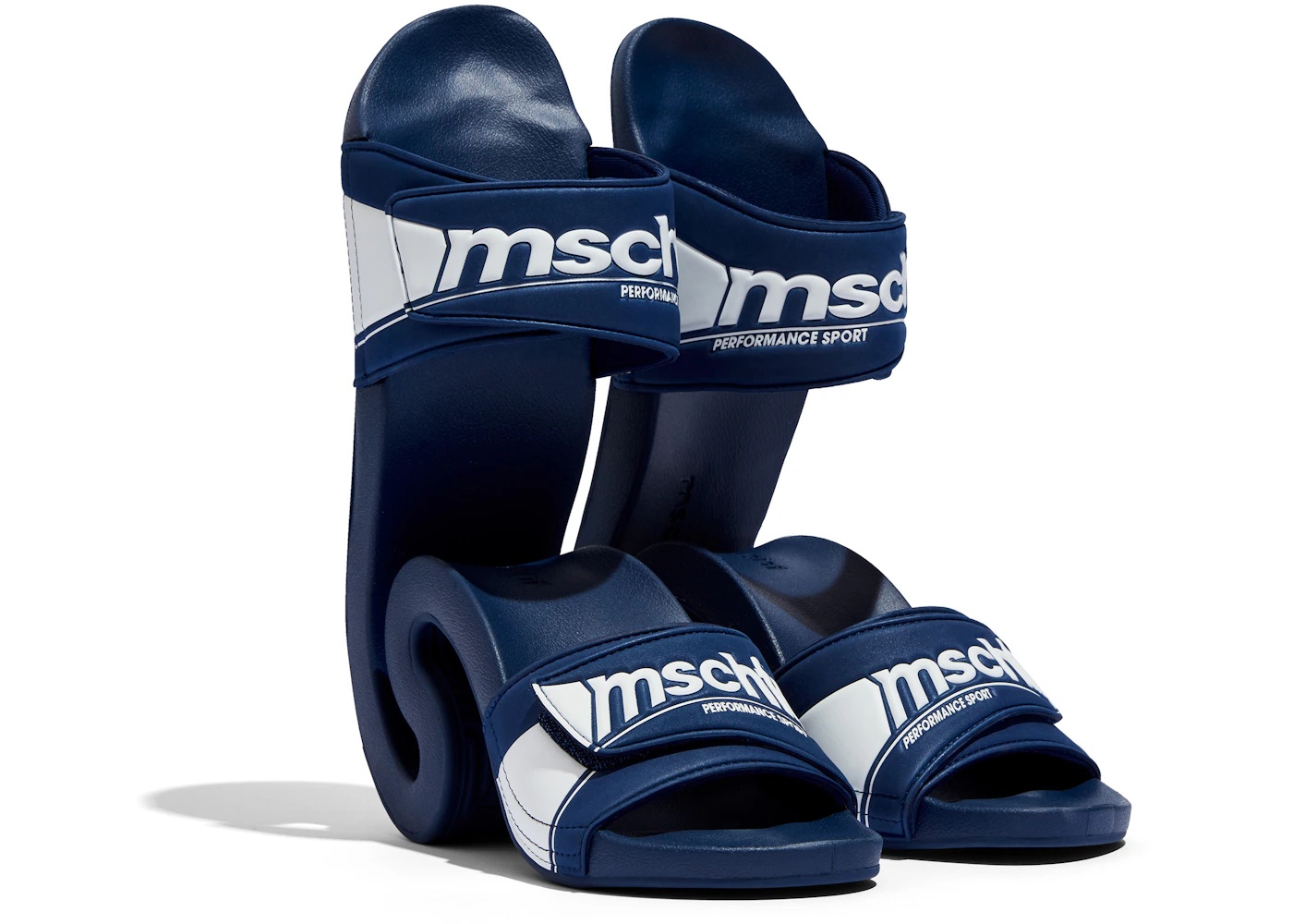 MSCHF Flipped Flop Navy White (Women's) - 1