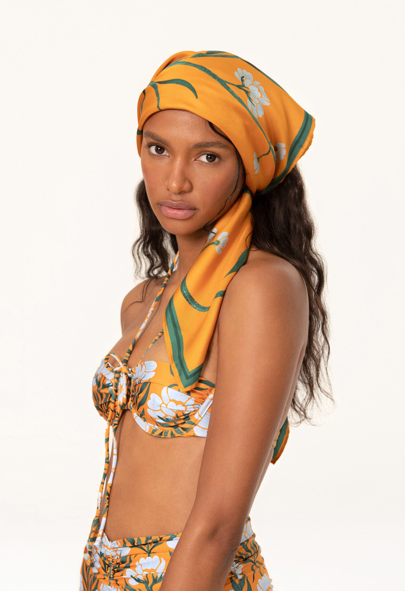 Agua by Agua Bendita Almendro Semilla Otoño Scarf outlook