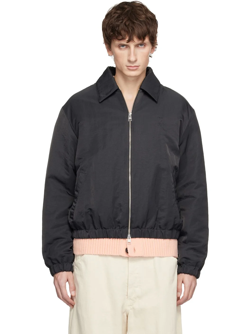 Gray Ami de Coeur Jacket - 1