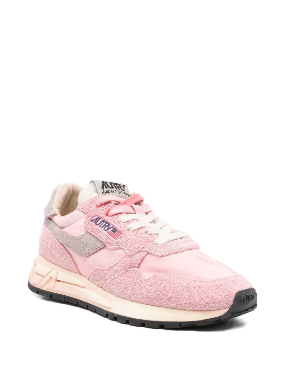Reelwind suede panelled sneakers - 2
