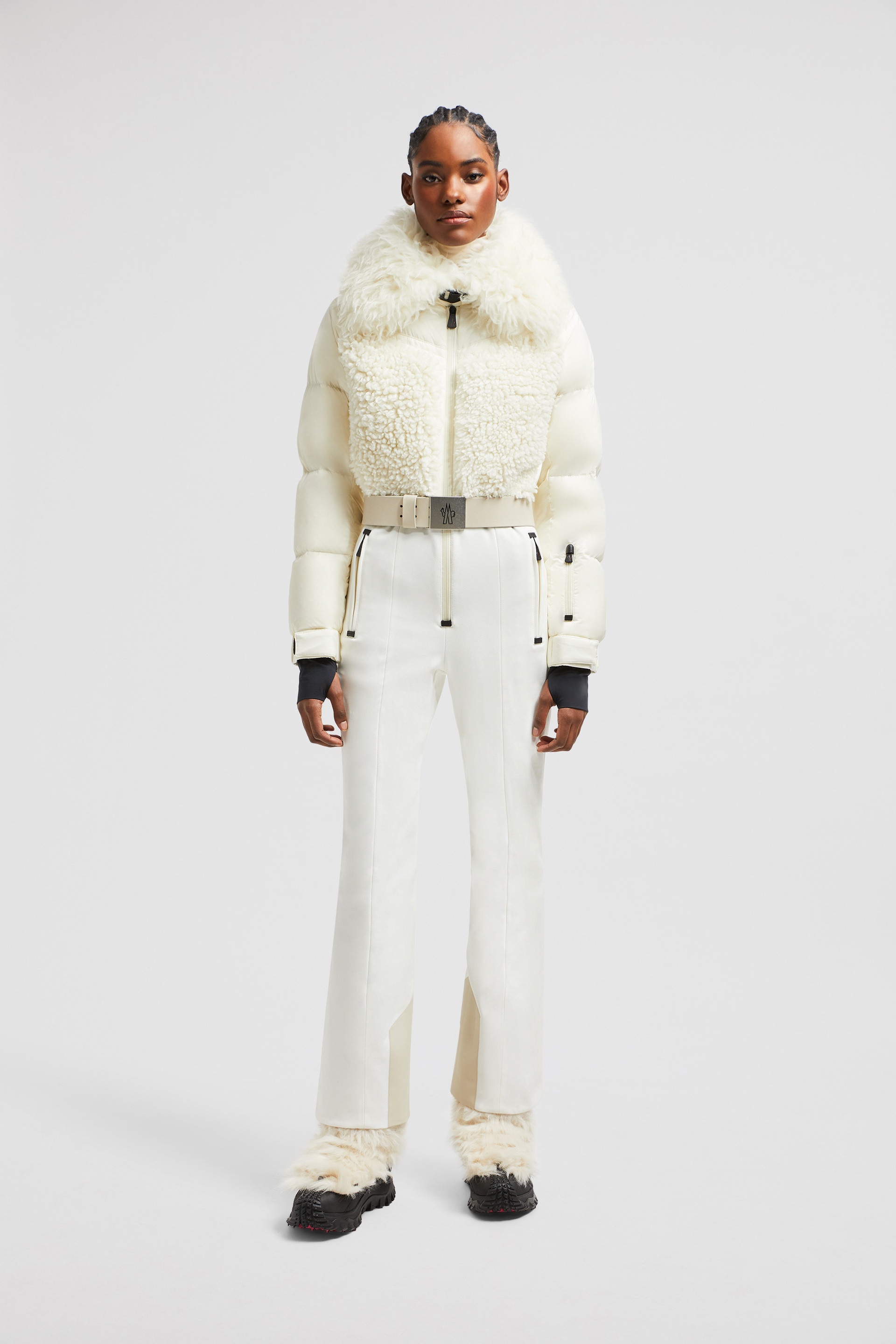 Padded Twill & Wool Ski Suit - 3