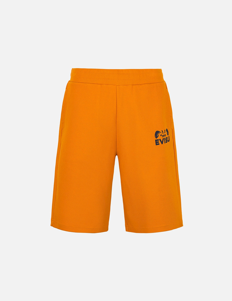 EVISU EVISU and Godhead Daicock Print Regular Fit Sweatshorts outlook