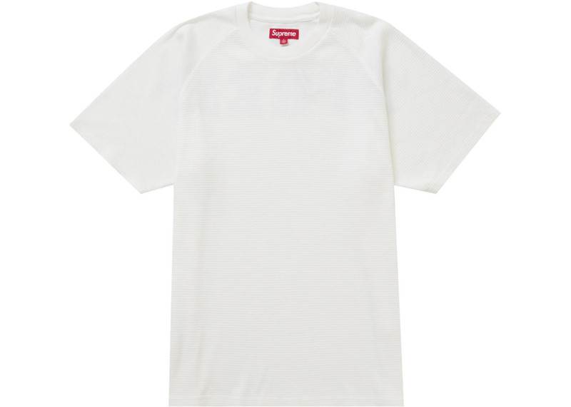 Supreme Supreme Stencil Thermal S/S Top White outlook