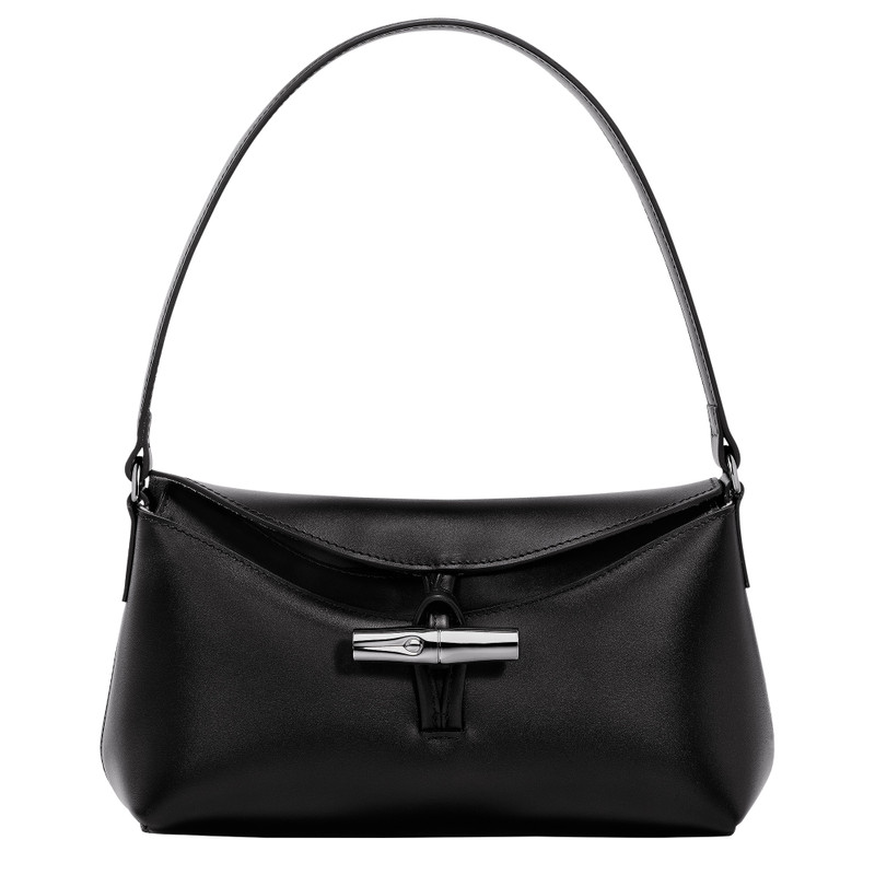 Le Roseau S Hobo bag Black - Leather 1