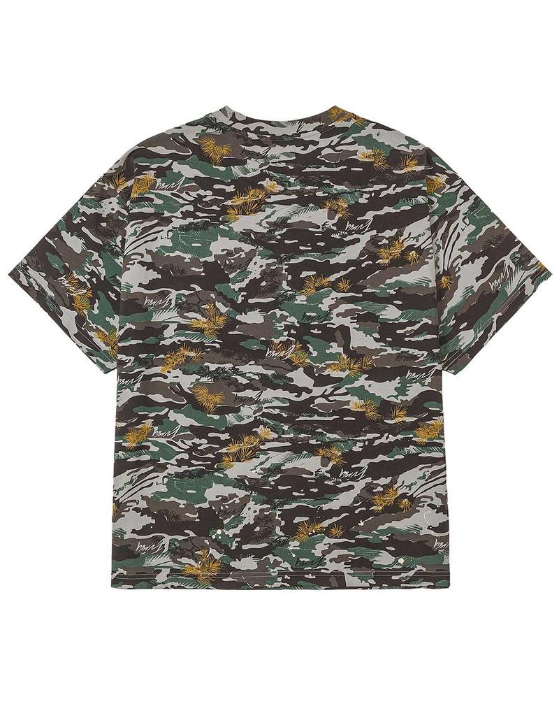 EVISU Graffiti-Style Seagull and Logo Print Relax Fit T-Shirt outlook