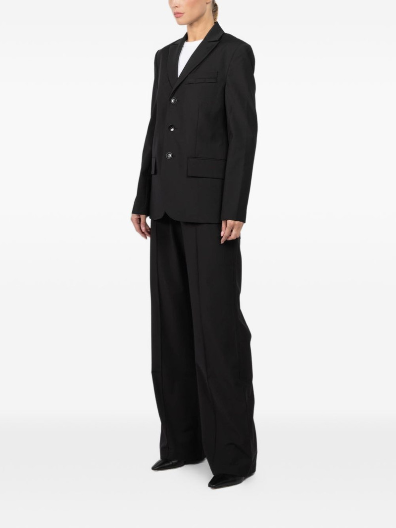 button-fastening flap-pocket blazer 3
