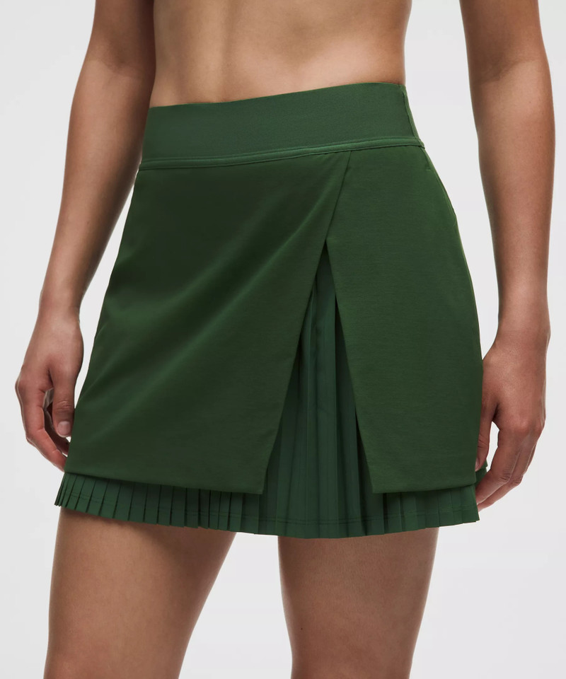 Water-Repellent Pleated High-Rise Golf Skirt 4