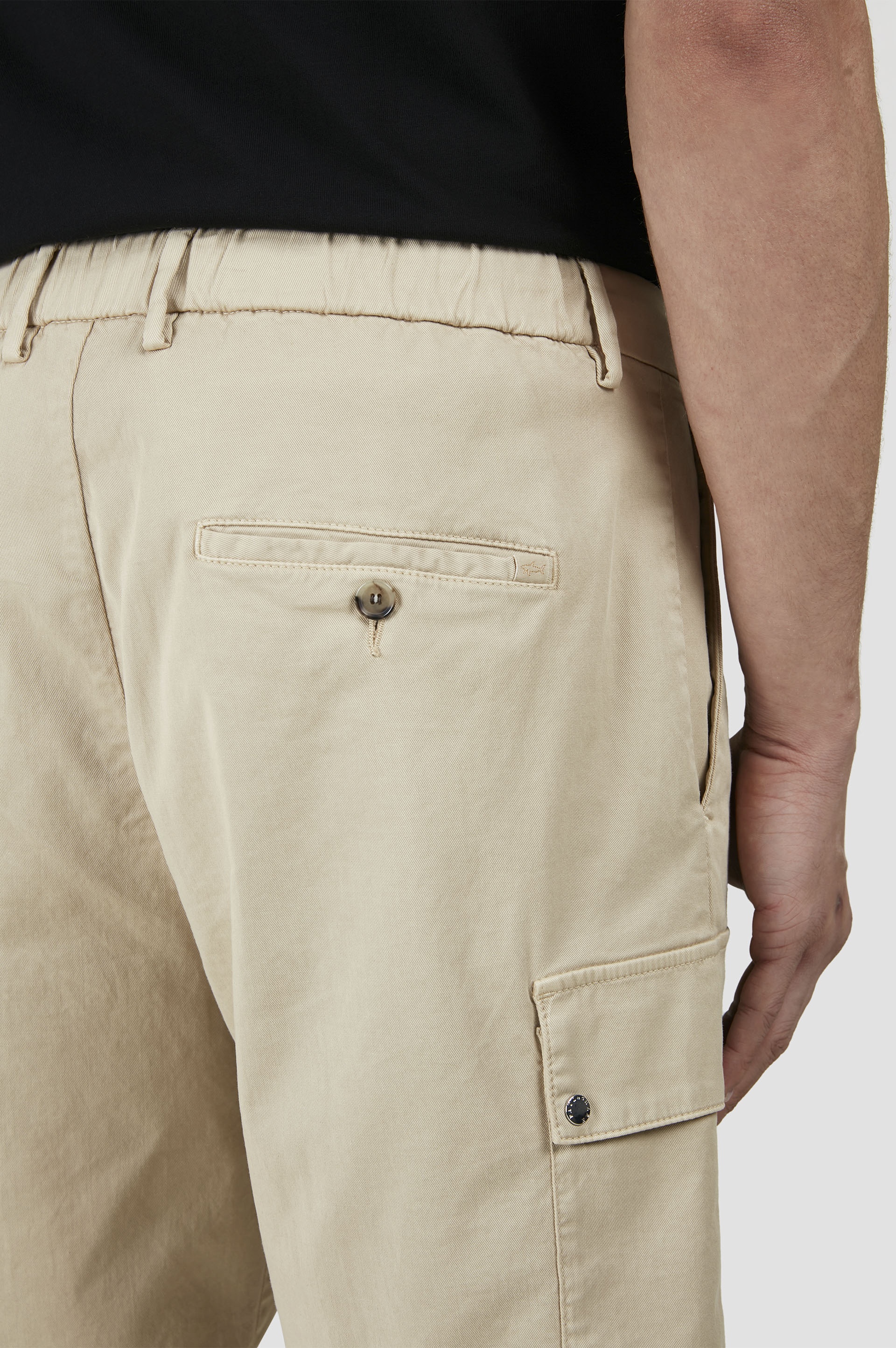CARGO BERMUDA IN COTTON CHINO TENCEL - 4