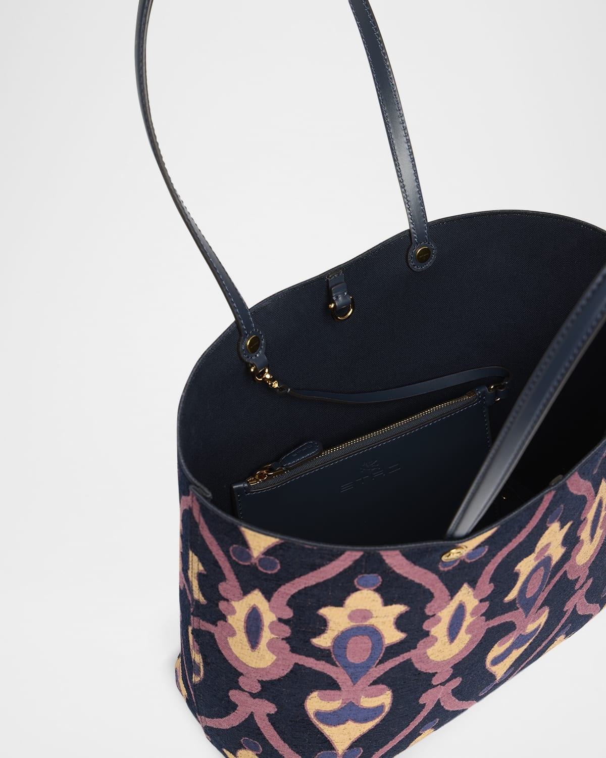 Essential Medium Jacquard Chenille Shopper Tote Bag - 4