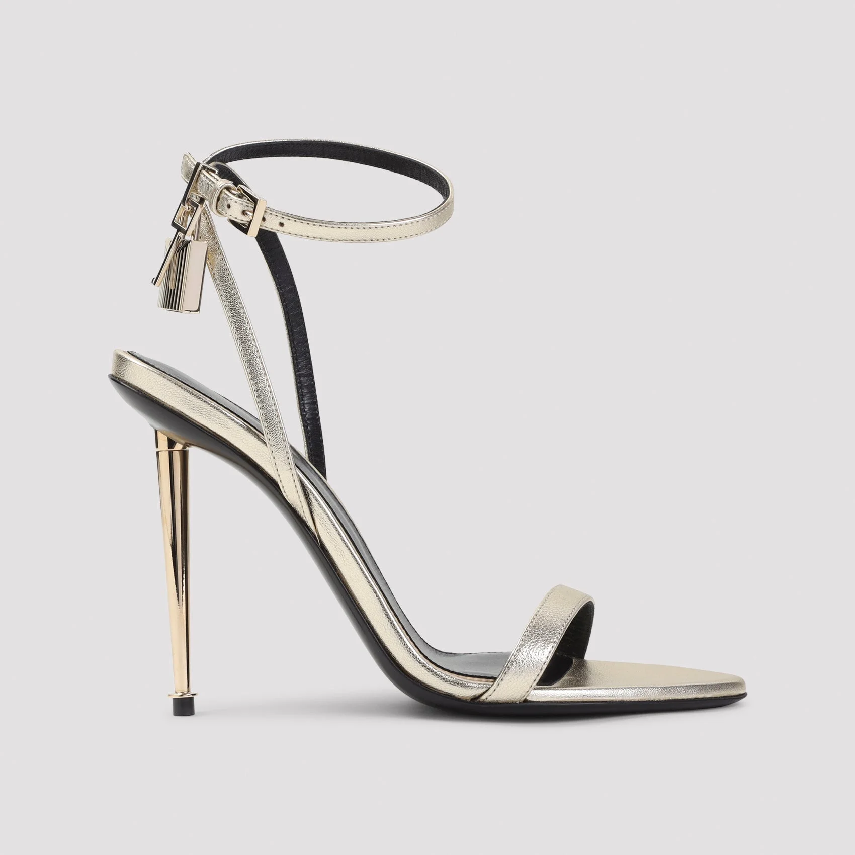Tom Ford Nappa Pointed Naked Sandals - 1