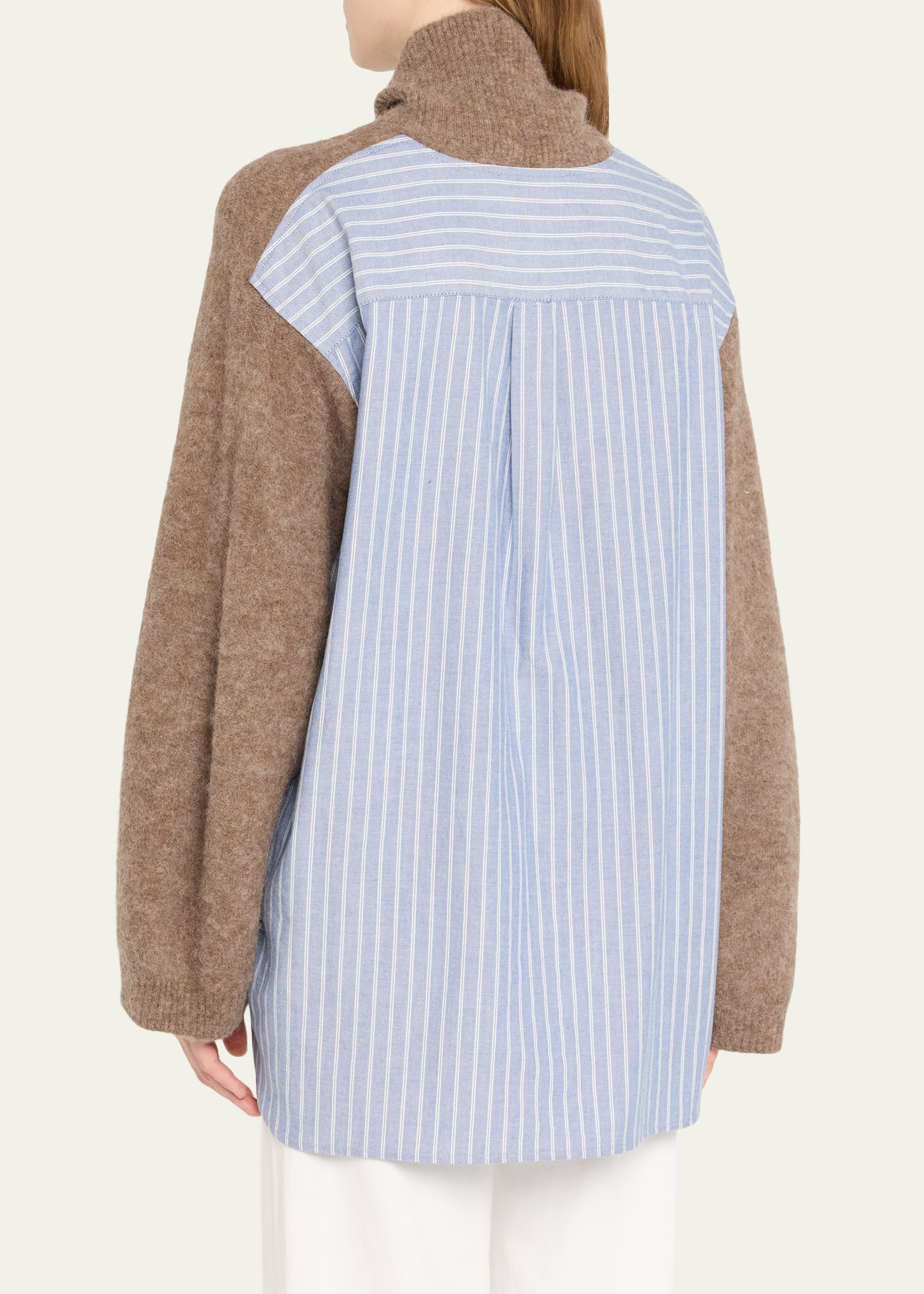 Mallory Combo Turtleneck Sweater - 3