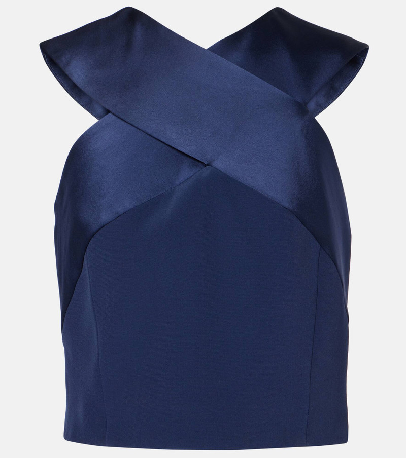 satin-trim top 1